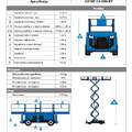 GENIE GS-4390 – Xe Nâng Người Cắt Kéo 15m