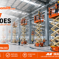 Xe Nâng Người JLG 1930ES – Xe Cắt Kéo Điện 7.6m, Nhỏ Gọn Và Linh Hoạt