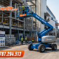 Xe Nâng Người Genie Z60/34 – Boom Lift Cần Gấp Khúc 20.39m, Tải Nâng 227kg
