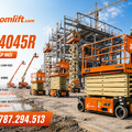 Xe Nâng Người JLG 4045R – Xe Cắt Kéo Điện 13.96m, Tải Nâng 350kg