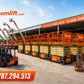 Xe Nâng Người JLG 4045R – Xe Cắt Kéo Điện 13.96m, Tải Nâng 350kg