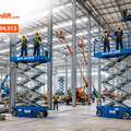 Xe Nâng Người Genie GS-2632 – Xe Cắt Kéo Điện 7.92m, Tải Nâng 227kg