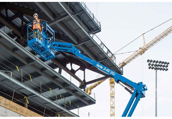 Xe Nâng Người Genie Z45/25RT – Boom Lift Địa Hình 16m, Tải Nâng 227kg