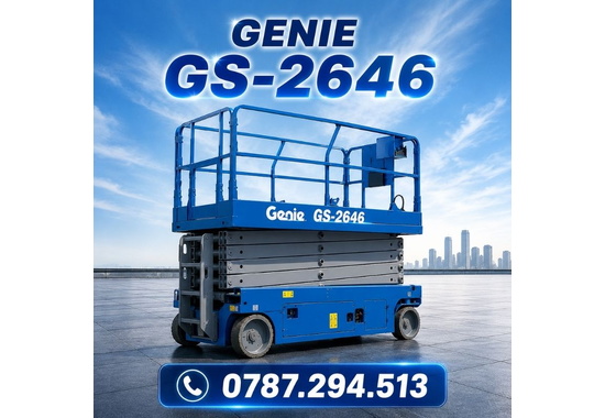 GENIE GS-2646 – Xe Nâng Người 9.9m Tải 454kg Giá Tốt