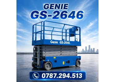GENIE GS-2646 – Xe Nâng Người 9.9m Tải 454kg Giá Tốt