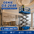 GENIE GS-2646 – Xe Nâng Người 9.9m Tải 454kg Giá Tốt